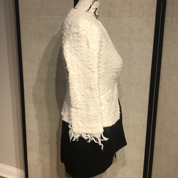 ALEXIS Intermix Wool Silk Tweed Textured minimalist Fartchet Vintage cottage raw - Picture 3 of 8